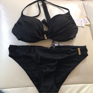 NEW Ache Swim set Black S